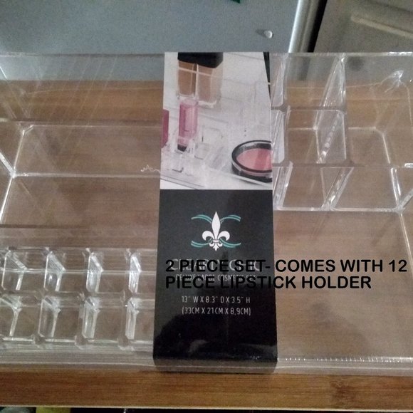 21-Compartment Organizer Set Clear Acrylic - Picture 2 of 2